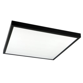 LED panelė 40W 4000K 4000lm, 60x60, paviršinė - įleidžiama 2in1 juoda