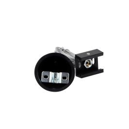 Šviestuvų bėgeliuose LUMICANTO pakabinimo troselio komplektas 3m juodas