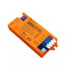 Skaitmeninių LED juostų valdiklis, 5-24Vdc, 15A, 800pix, su mikrofonu, WLED ESP32 Wi-Fi, UART USB-C