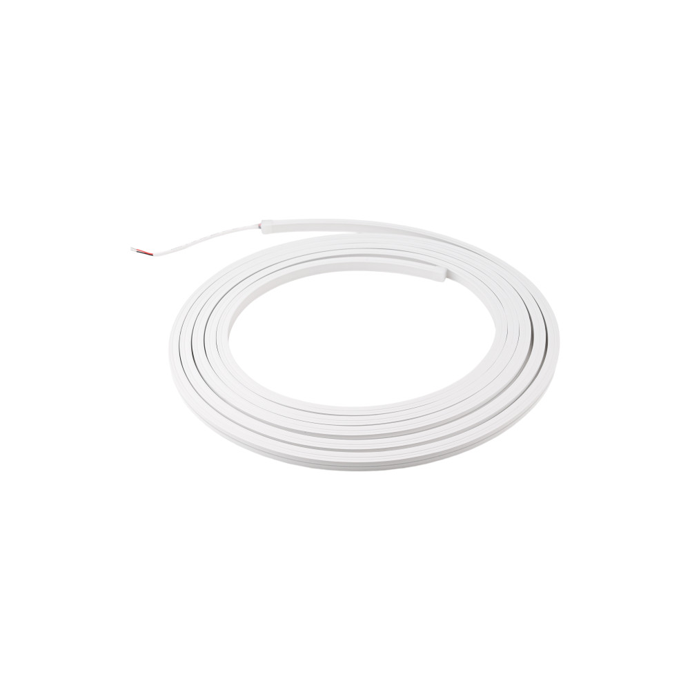 LED juosta NEON FLEX 24Vdc, 9.6W/ m, šiltai balta 3000K, 10x10mm, 5m ritė, IP67