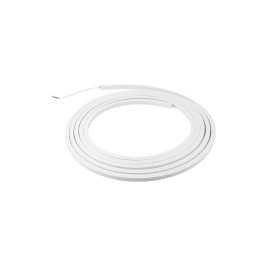 LED juosta NEON FLEX 24Vdc, 9.6W/ m, šaltai balta 6500K, 10x10mm, 5m ritė, IP67