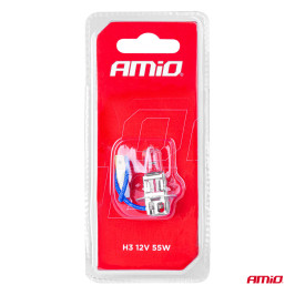 Lemputė 12V H3 55W 1 vnt. blisteryje AMiO