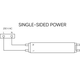 LED lempa T8 G13 230V 18W 120cm 1820lm, 100lm/ W, 4000K, NANO