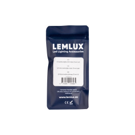 LED juostos jungtis su 15cm laidu / 10mm 5vnt