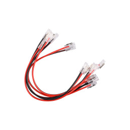 LED juostos sujungimas su 15cm laidu / 8mm 5vnt