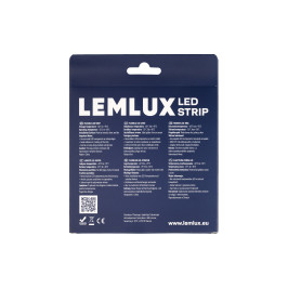 LED juosta, 5m ritė, 12Vdc, 13W/ m, COB 528LED/ m, 1100lm, šaltai balta 6500K, IP20, FREE CUT