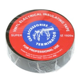 Izoliacinė juosta PVC IZ1920, 19mmx0.13mmx20m, juoda