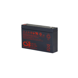 Akumuliatorius 6V 7.2Ah F1 Pb AGM VRLA CSB