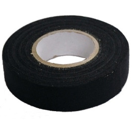 Izoliacinė juosta tekstilinė, 19mmx15m, juoda, Kemot