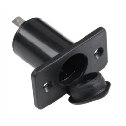 Automobilinis maitinimo lizdas korpusinis lituojamas