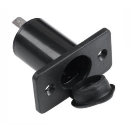 Automobilinis maitinimo lizdas korpusinis lituojamas