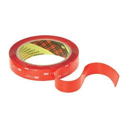 Dvipusė lipni juosta 3M VHB 4910F, 1.0mm x 19mm x 3m, skaidri