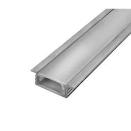 Profilis aliuminis anoduotas LED juostoms įleidžiamas PROF-151 2m