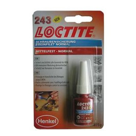 Vidutinio tvirtumo sriegių fiksavimo priemonė 243 5ml, LOCTITE