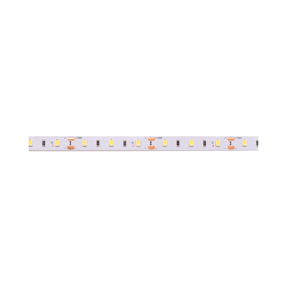 LED juosta 12V 14.4W/ m nehermetiška IP20 šiltai balta 3000K 115lm/ W PLUS AKTO
