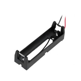 Baterijos 18650 laikiklis su laidais