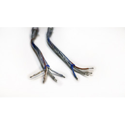 Jungtis LED RGB juostai IP67 keturių kontaktų 2vnt (kištukas + lizdas)