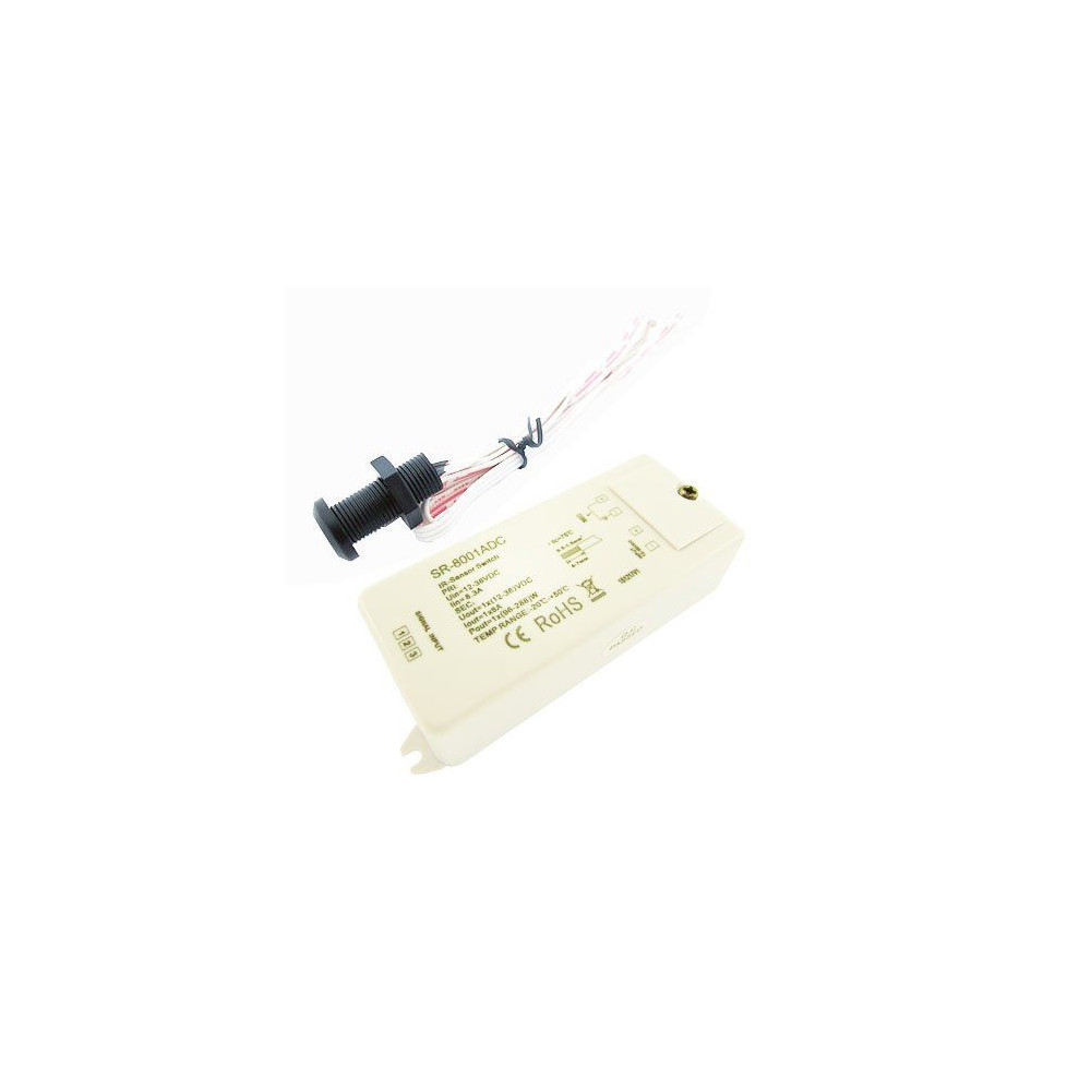 LED juostų sensorinis jungiklis ON-OFF 12-36V 8A valdomas rankos mostu, Sunricher