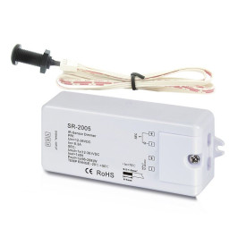 LED juostų sensorinis valdiklis 12-36Vdc ON-OFF-DIM 8A valdomas rankos judesiu, Sunricher