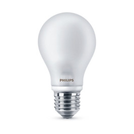 Lemputė LED E27 230V 4.5W A60 470lm šiltai balta, stiklinė, PHILIPS