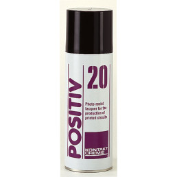 Fotorezistas pozityvus (fotolakas) purškiamas 200ml Kontakt Chemie
