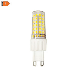 Lemputė LED G9 230V 8W SMD2835 750lm šiltai balta, LED line