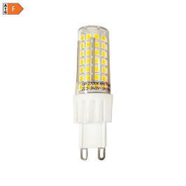 Lemputė LED G9 230V 8W SMD2835 750lm šiltai balta, LED line