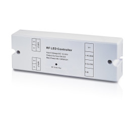 LED valdiklio SR-2839 signalo imtuvas 12-24Vdc 3x5A, RGB, Eco-RF, Sunricher