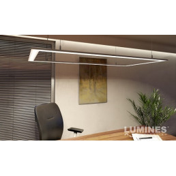 Profilis aliuminis anoduotas LED juostoms platus paviršinis, SOLIS, 1m LUMINES