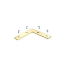 Jungtis LED profiliams LUMINES, kampinė 90°, metalinė, su varžtais, LUMINES