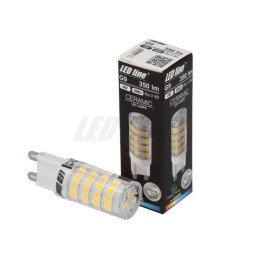 Lemputė LED G9 220-240V 4W 350lm neutraliai balta 4000K, LED line