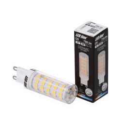 Lemputė LED G9 230V 8W, 750lm, neutraliai balta, LED line