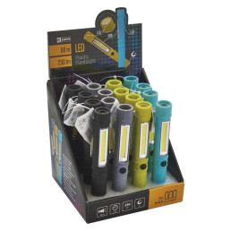 Žibintuvėlis LED 3W + 1LED, 230lm, su magnetu, EMOS