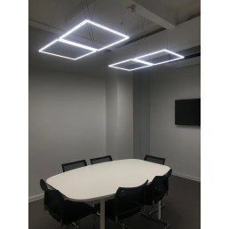LED šviestuvas "FRAME" 60x60, kvadratinis 40W 3200lm neutraliai balta 4000K, LED line