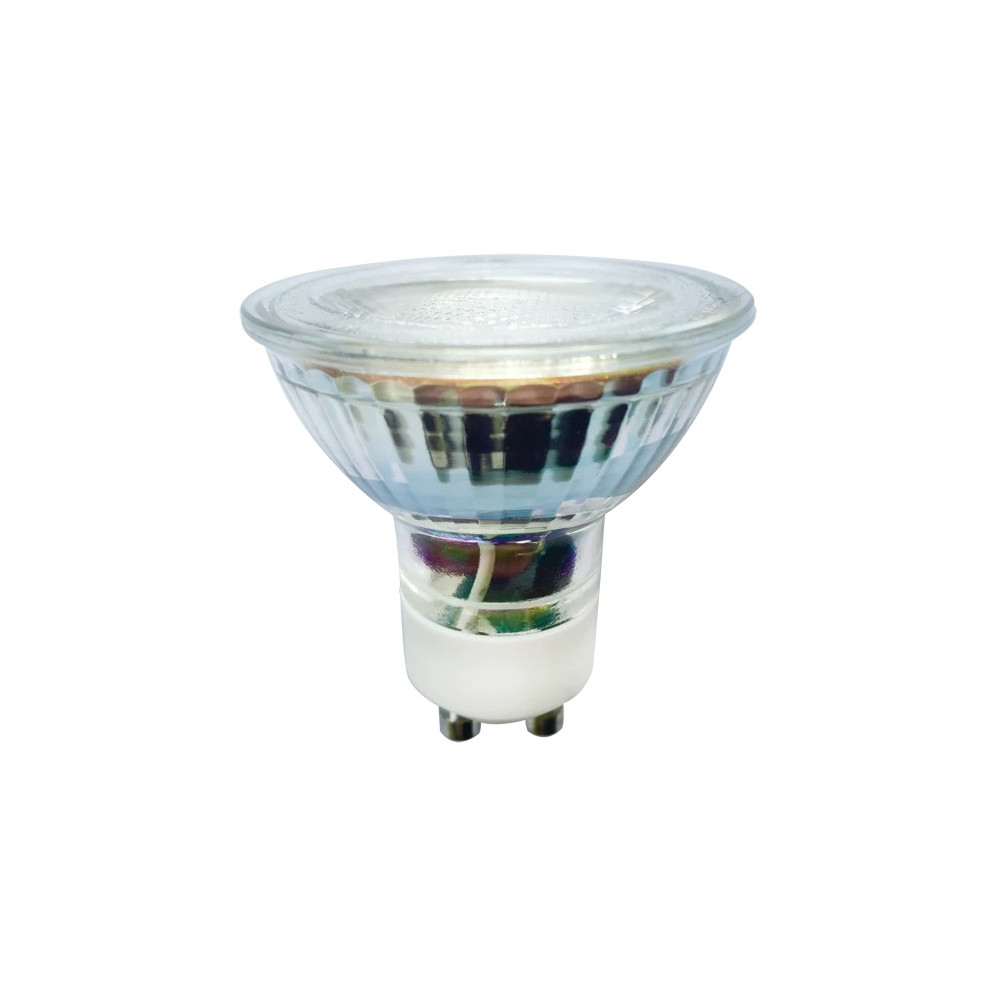 Lemputė LED GU10 230V 5W 340lm 50° neutraliai balta, stiklinė, LED line