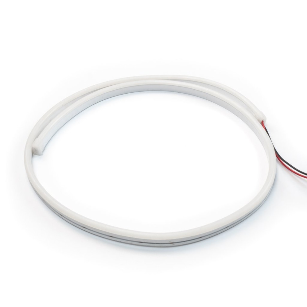 LED juosta NEON FLEX 24Vdc, 7.2W/ m, 120LED/ m, neutraliai balta, 6x12mm, 5m ritė, IP67