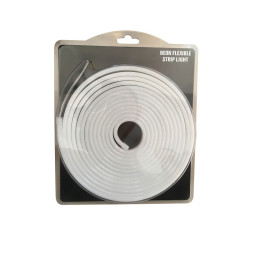 LED juosta NEON FLEX 24Vdc, 7.2W/ m, 120LED/ m, neutraliai balta, 6x12mm, 5m ritė, IP67