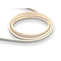 LED juosta NEON FLEX 24Vdc, 7.2W/ m, 120LED/ m, šiltai balta, 6x12mm, 5m ritė, IP67