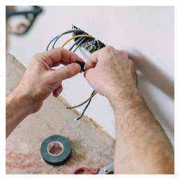 Izoliacinė juosta PVC 19mmx013mmx20m juoda F61922, EMOS