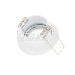 Įmontuojamas šviestuvas, hermetinis MR11 apvalus, baltas, LED line