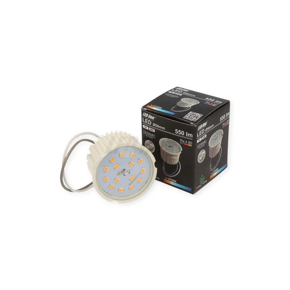 Lemputė LED MR16 230V 5W 400lm neutraliai balta 4000K, LED line