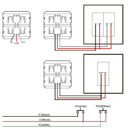 LED juostų valdymo sistemos šviesos reguliatorius su binariniais įėjimais, Easy-RF serija, Sunricher