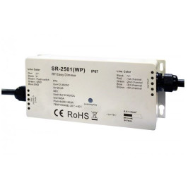 LED juostų valdymo sistemos imtuvas 12-36V 4x5A vienos spalvos, IP67, Easy-RF serija, Sunricher