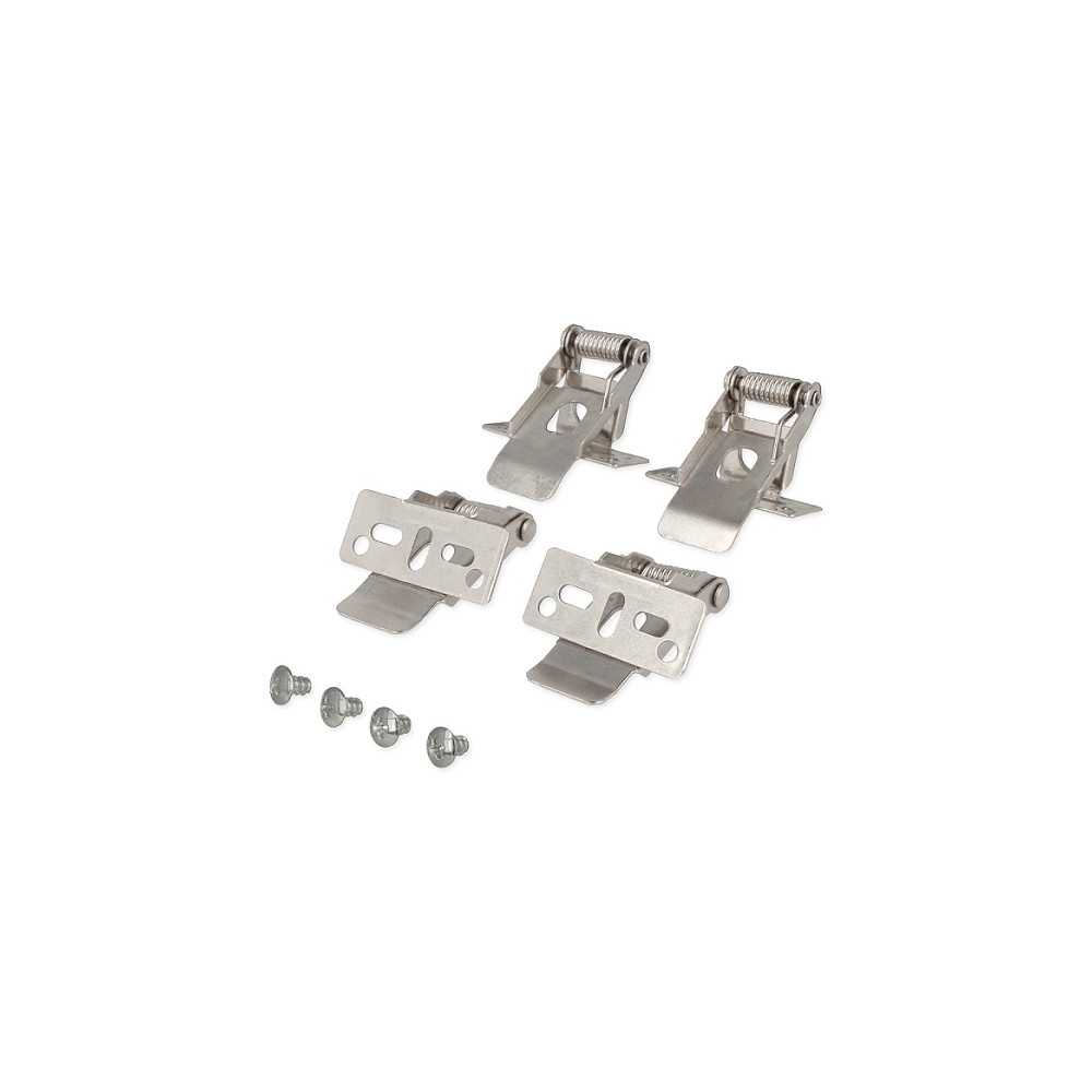 LED panelių 60x60 tvirtinimo auselės su spyruokle, komplektas 4vnt, LED line