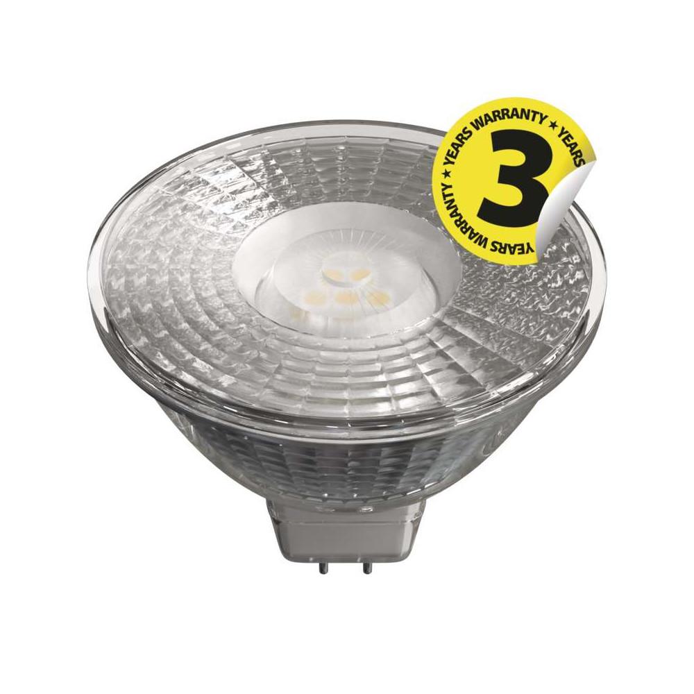 Lemputė LED GU5.3 (MR16) 12V 4.5W 400lm, neutraliai balta, EMOS
