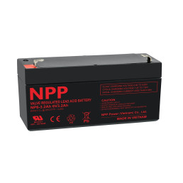 Akumuliatorius 6V 3.2Ah T1(F1) Pb AGM NPP