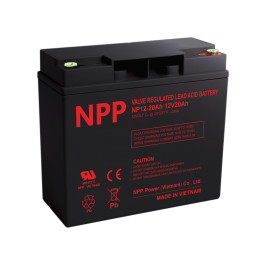 Akumuliatorius 12V 20Ah T12(M5) Pb AGM NPP