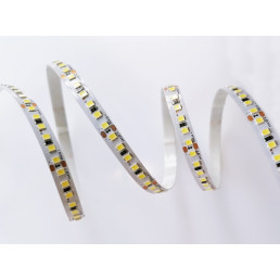 LED juosta 24V 9.6W/ m nehermetiška IP20 šiltai balta 3000K 168LED/ m, Samsung SMD, 120lm/ W, PLUS AKTO
