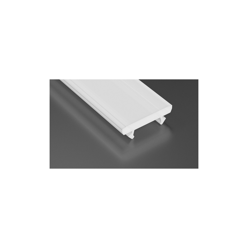 LED profilio TERRA dangtelis, baltas, hermetinis, 2.02m, Lumines