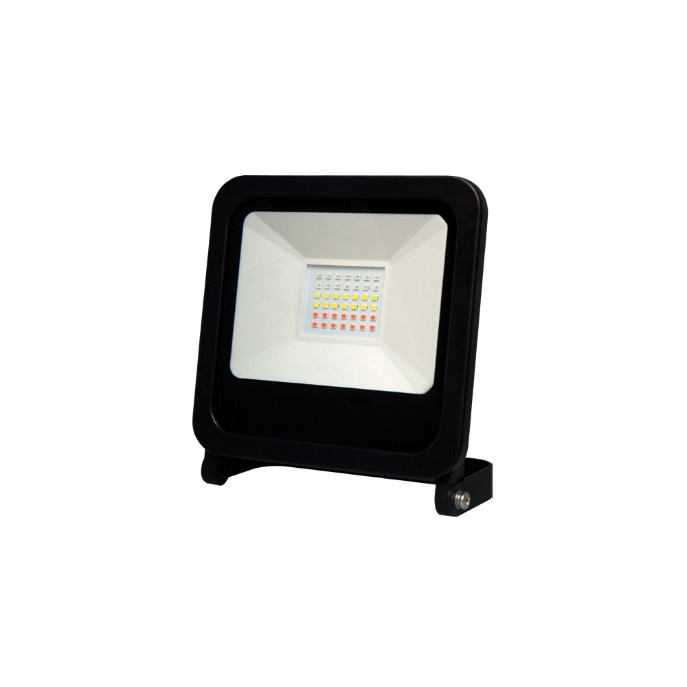 Lauko šviestuvas LED 50W RGB + BLUETOOTH TUYA 230Vac, IP65, juodas, PHOTON, LED LINE